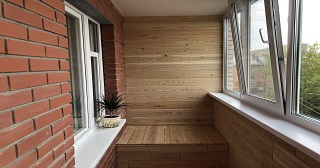 Отделка, остекление, утепление балконов в Усолье-Сибирском от 208 руб. м/2.
