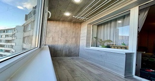 Обшивка лоджии Усолье-Сибирское цена от 208 руб. м/2.
