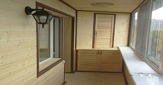 Отделка балкона под ключ Усолье-Сибирское, цена от 5803 руб.